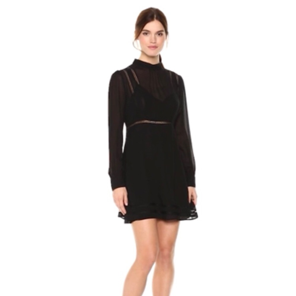 SOLD - ASTR the label Women's Kirsten Long Sleeve Shift